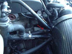 bleed screw bay engine cooling system position
